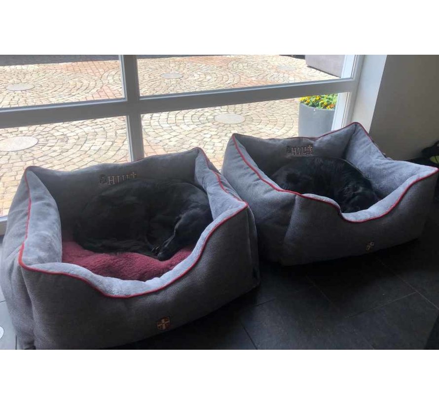 Dog Bed University Grey