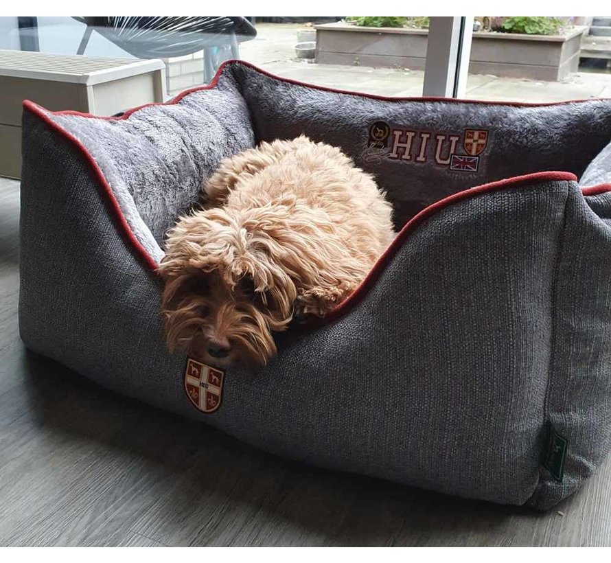 Dog Bed University Grey