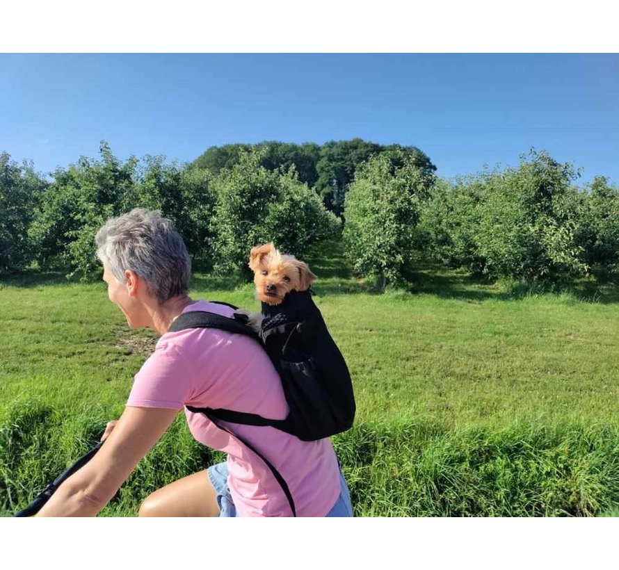 Dog Carrier Backpack Air Black 2