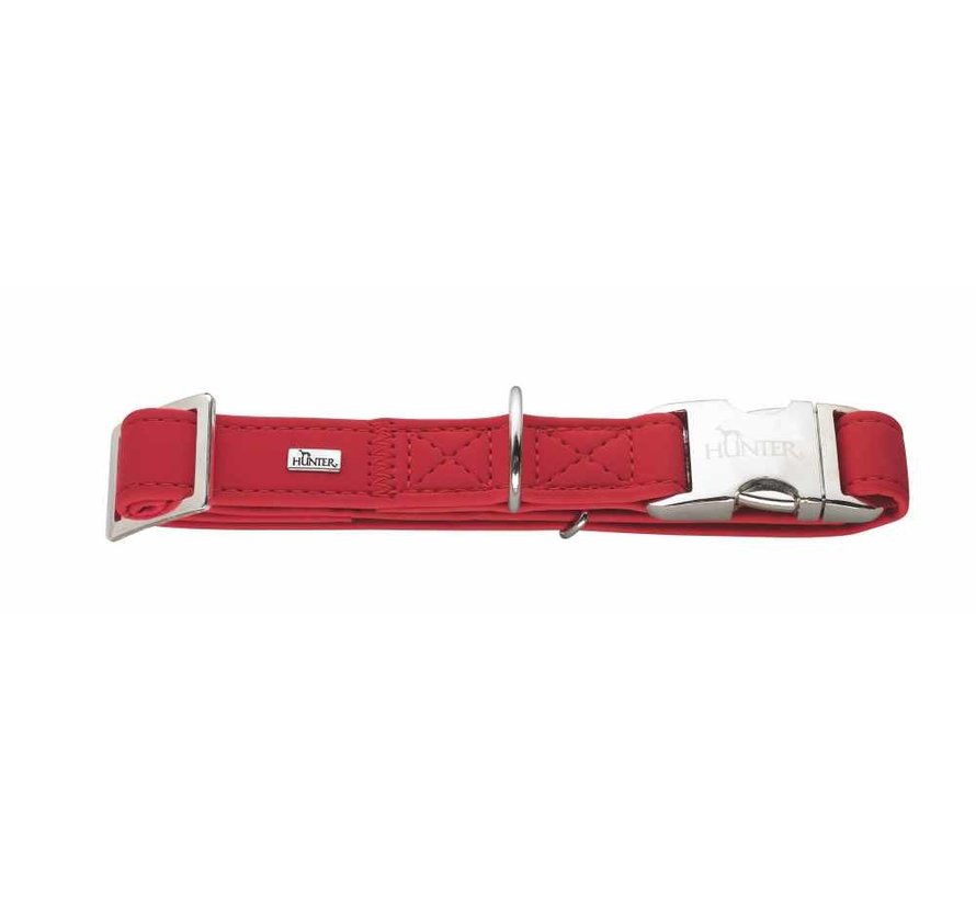 Dog Collar Softie Alu Strong Red