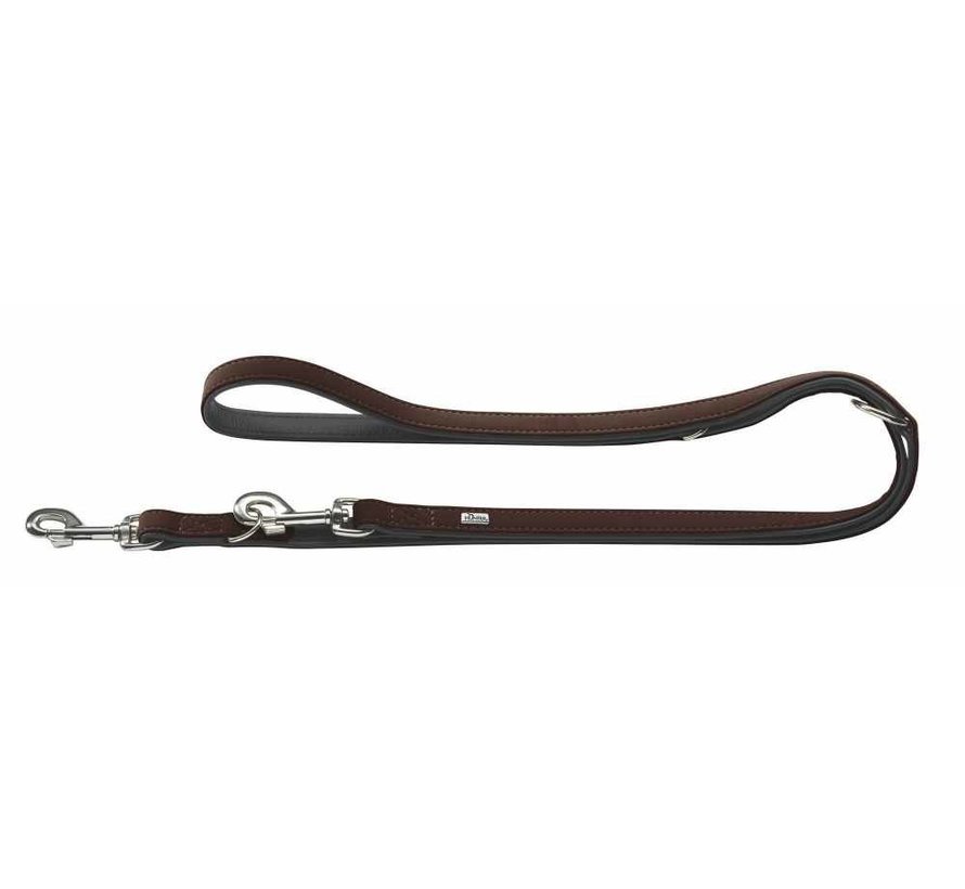 Adjustable Dog Leash Softie Brown