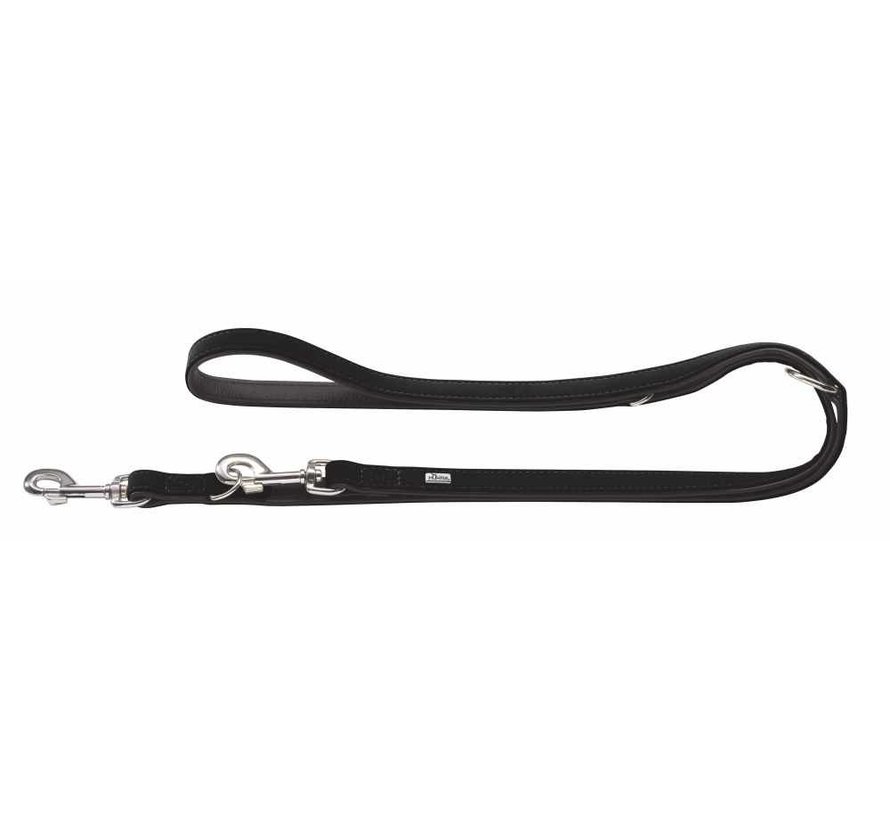 Adjustable Dog Leash Softie Black