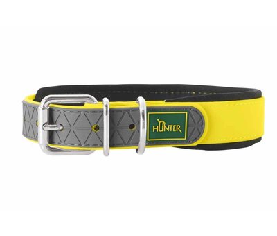 Hunter Dog Collar Convenience Comfort Yellow