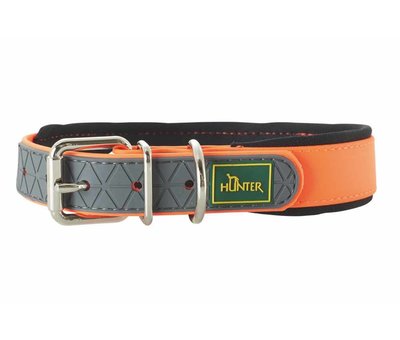 Hunter Dog Collar Convenience Comfort Orange