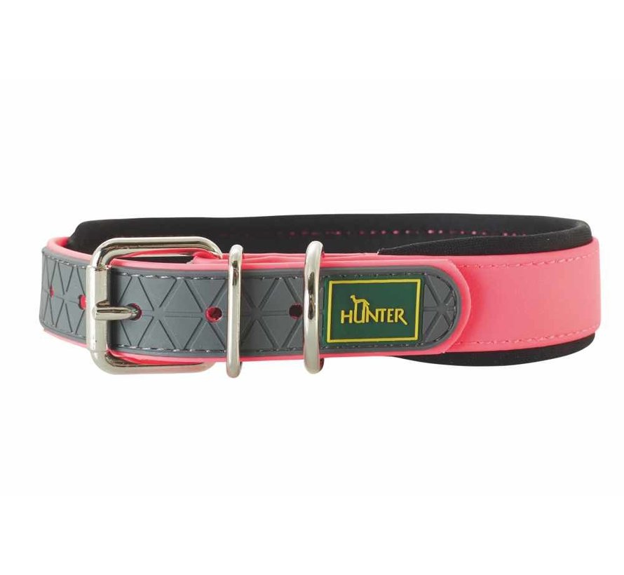 Hunter Dog Collar Convenience Comfort Pink Petsonline