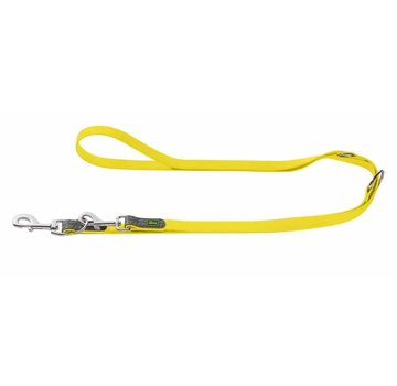 Hunter Adjustable Dog Leash Convenience Yellow