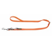 Hunter Adjustable Dog Leash Convenience Orange