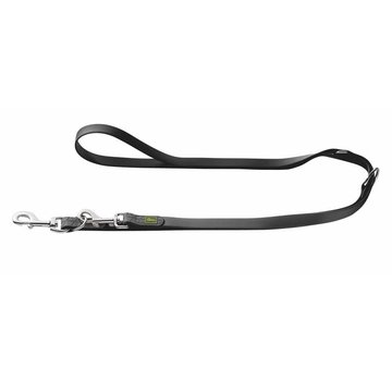 Hunter Adjustable Dog Leash Convenience Black