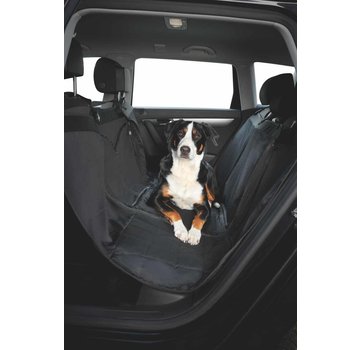 Hunter Dog blanket for the back seat Black