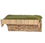 Wall Cat Lounger With Green Cushion