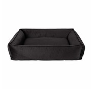 District70 Dog Bed Shimmer Velvet Grey