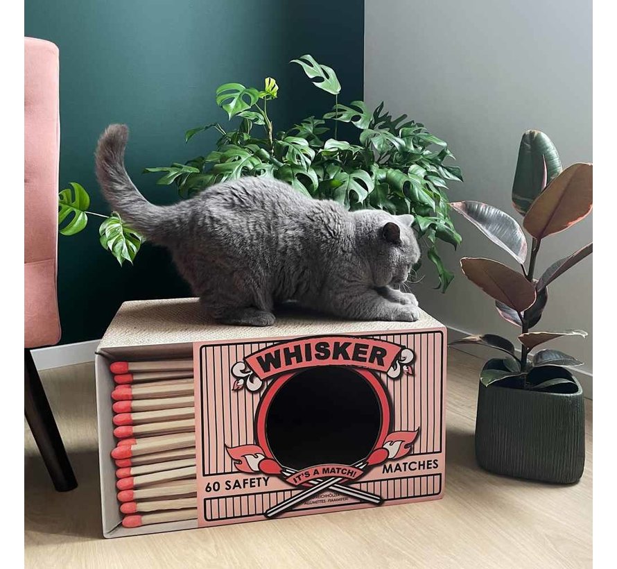 Scratching Furniture Whisker Pink