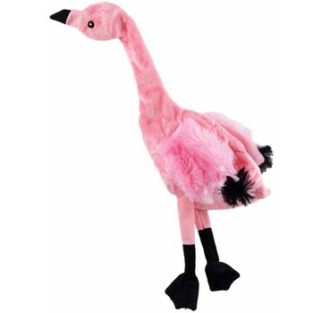 Skinneeez Dog Toy Plush Flamingo