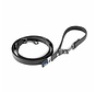 Dog Leash Apple Leather Black