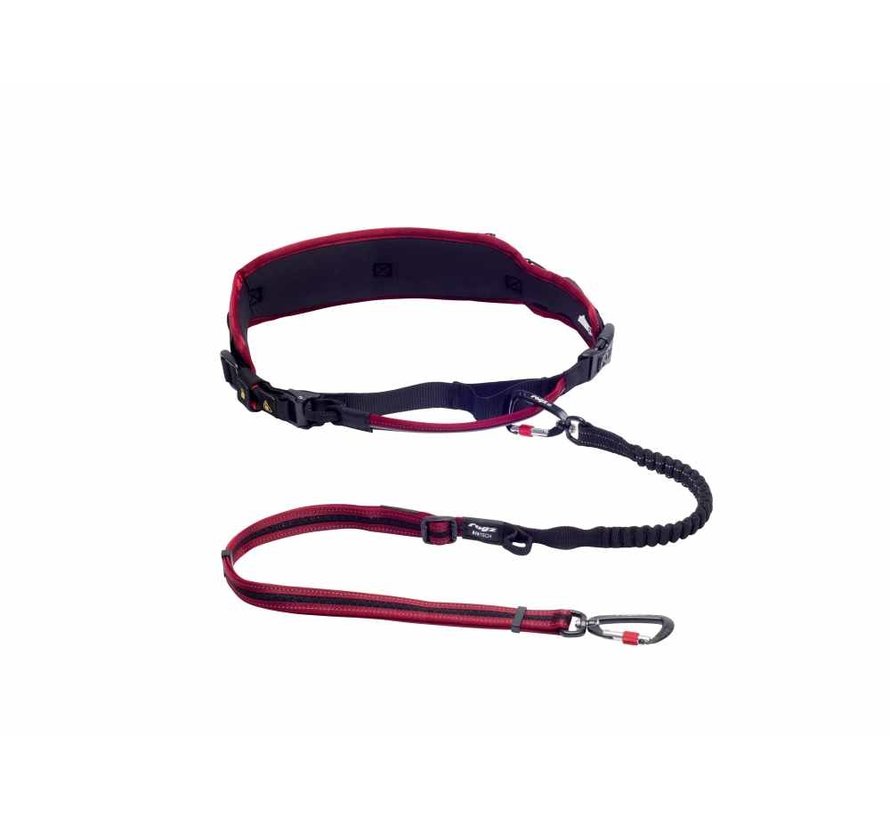 Hondenriem Handsfree Airtech Sport Rood