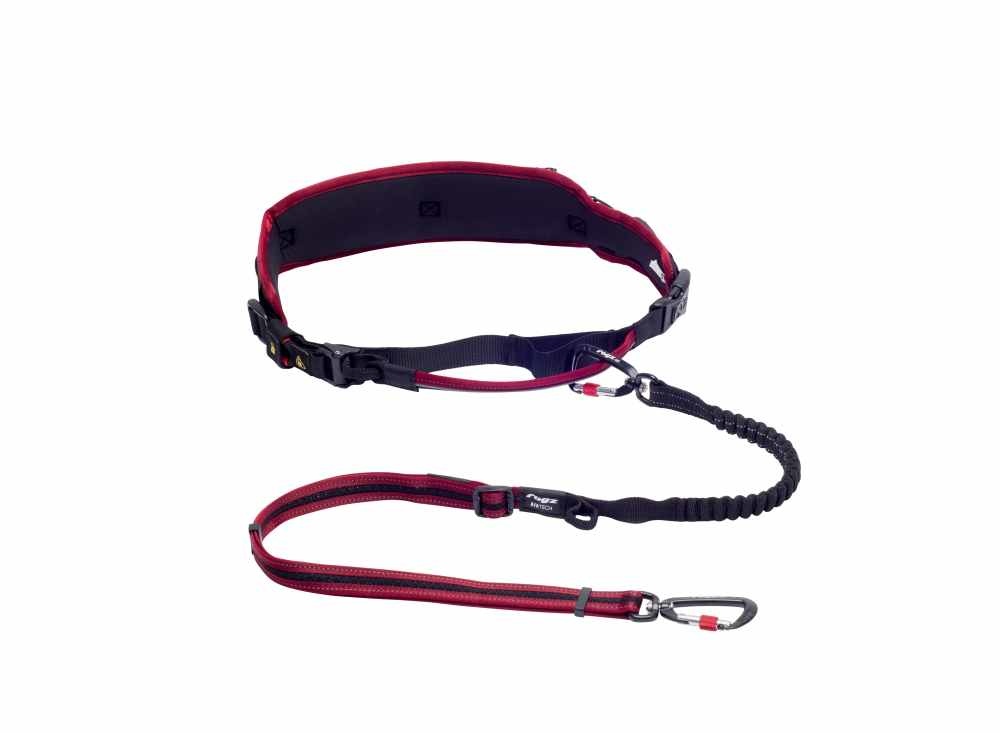 Hondenriem Handsfree Airtech Sport Rood