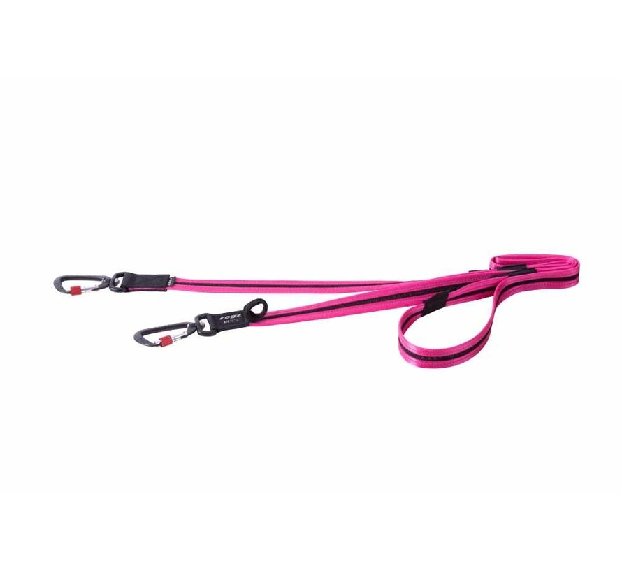 Hondenriem Airtech Multi Lead Roze