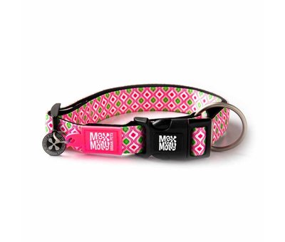 Max & Molly Dog Collar Retro Pink