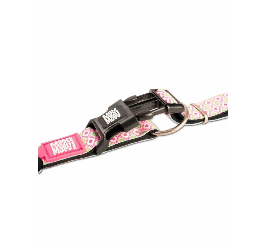 Dog Collar Retro Pink