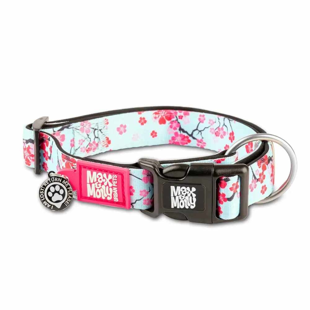 Afbeelding Hondenhalsband Cherry Bloom door Petsonline