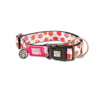 Max & Molly Dog Collar Strawberry Dream