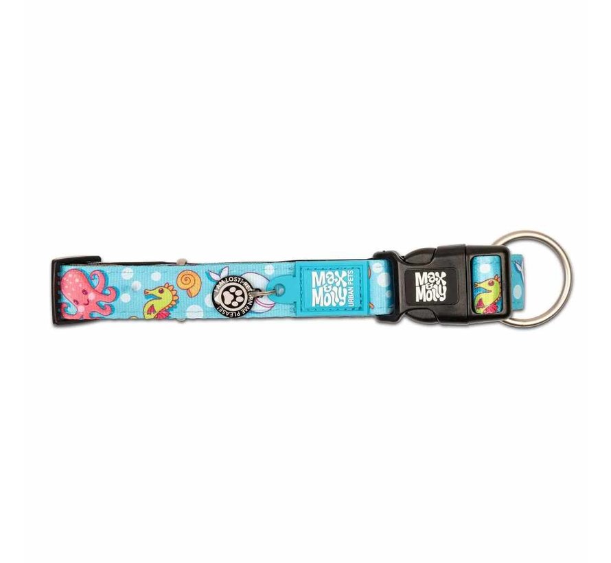 Dog Collar Blue Ocean