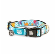 Max & Molly Dog Collar Blue Ocean