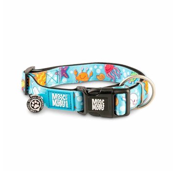 Max & Molly Dog Collar Blue Ocean