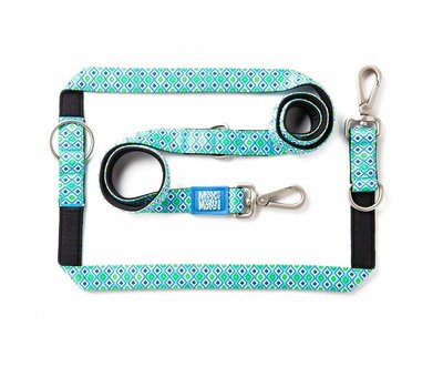 Max & Molly Dog Collar Retro Blue