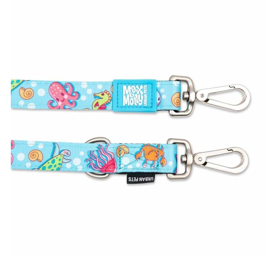 Dog Leash Multi Function Blue Ocean