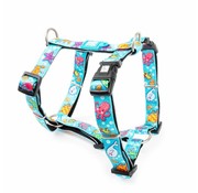 Max & Molly Dog Harness Blue Ocean