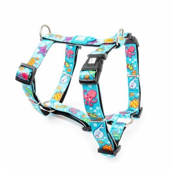 Max & Molly Dog Harness Blue Ocean