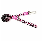 Max & Molly Dog Leash Short Leash Leopard Pink