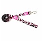 Dog Leash Short Leash Leopard Pink