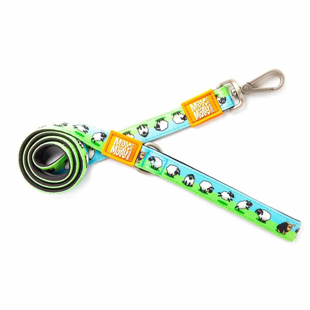 Afbeelding Hondenriem Short Leash Black Sheep door Petsonline