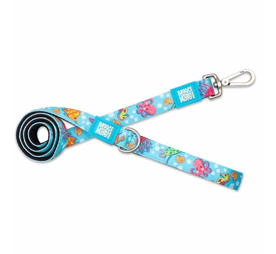 Hondenriem Short Leash Blue Ocean