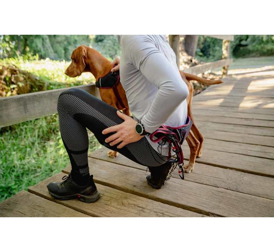 Dog Leash Handsfree Airtech Sport Red