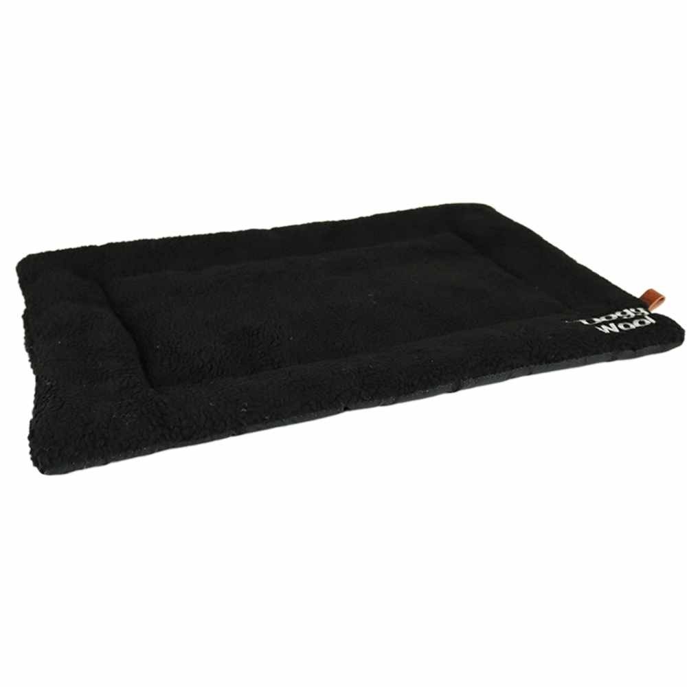 Afbeelding Doggybag Wool Blanket zwart Medium door Petsonline