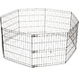 Foldable Puppy Pen Black
