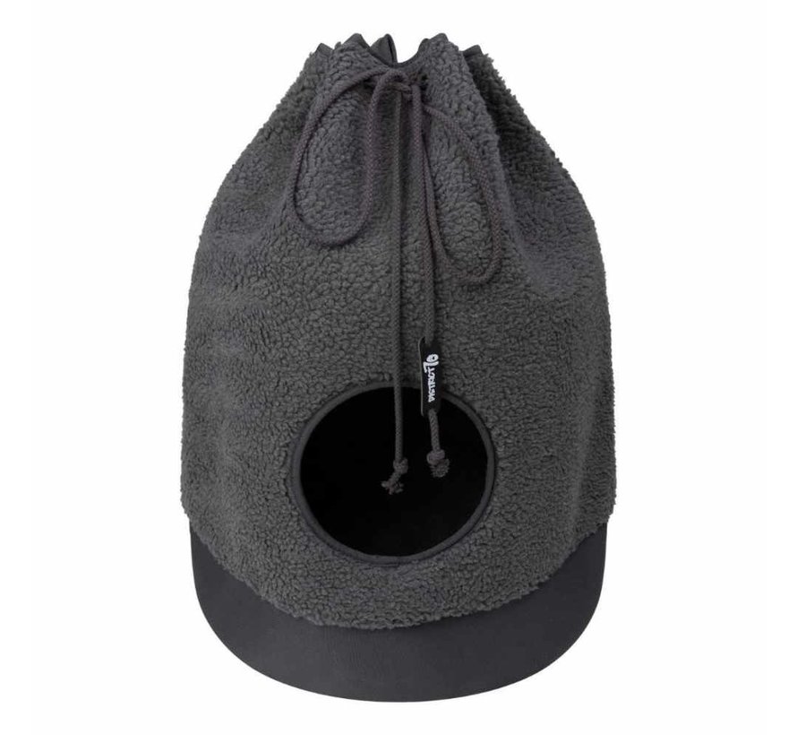 Cat Bed Casa Teddy Dark Grey