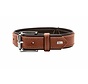 Dog Collar Canadian Up Cognac / Black