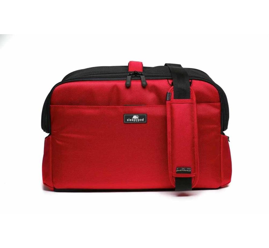 Atom Rode Luxe Reistas & Draagtas voor Honden en Katten 