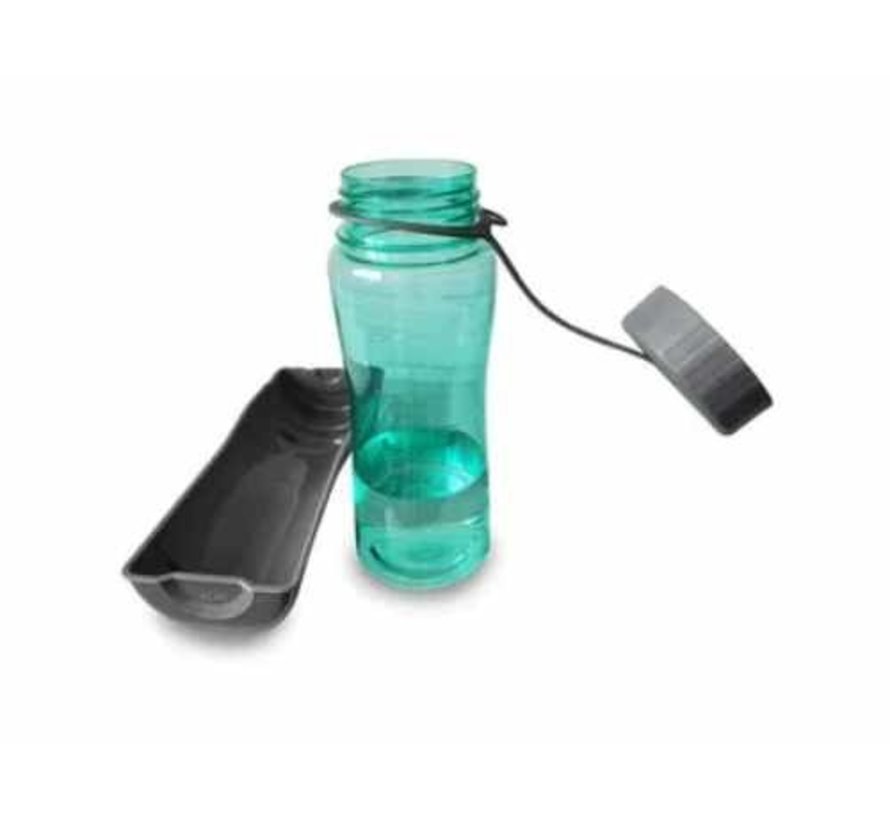 Drinkfles Hond Travel Bottle Groen