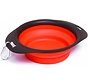 Orange Collapsible Pet Bowl for Food and Water