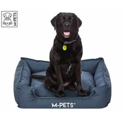 M-Pets Dog Bed Earth Eco Blue Box Bed