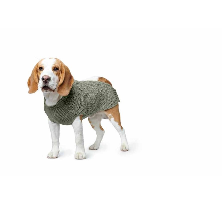 Dog Sweater Malmö Khaki