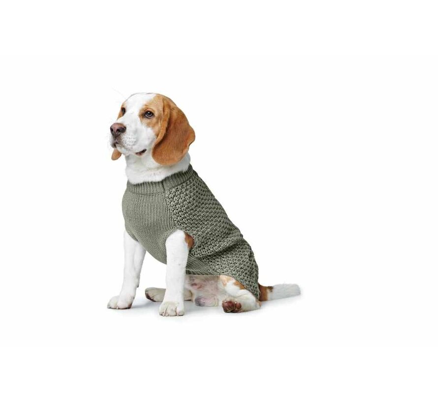 Dog Sweater Malmö Khaki