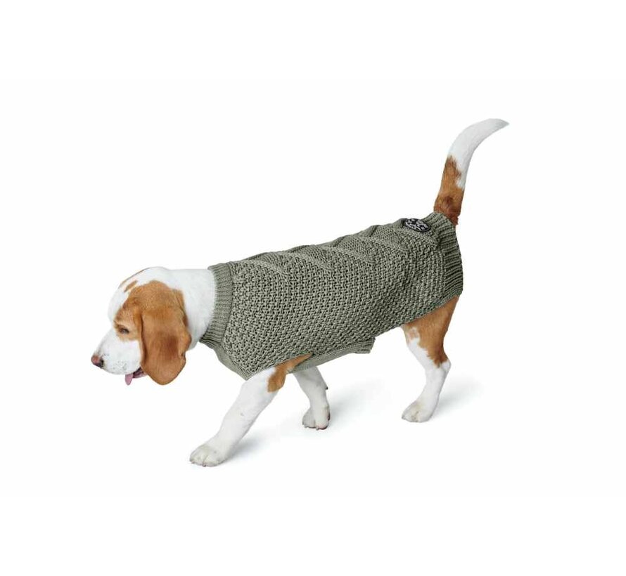 Dog Sweater Malmö Khaki