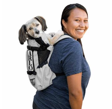 K9 Sport Sack Dog Carrier Backpack Air Grey 2