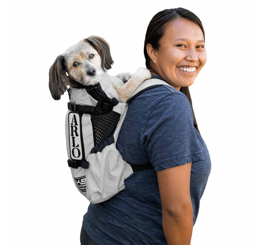 Dog Carrier Backpack Air Grey 2